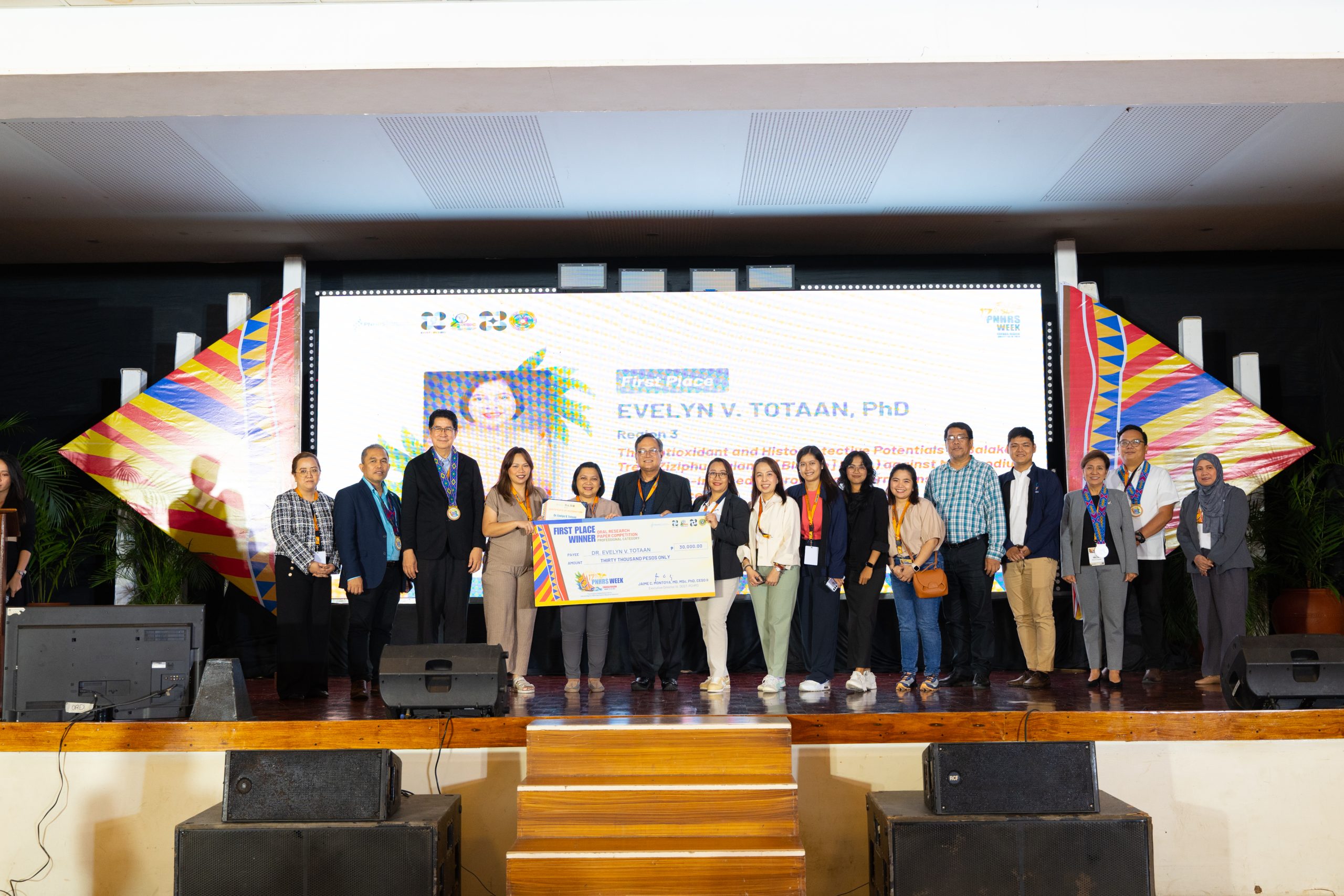 Davao and Central Luzon researchers win PNHRS Week Oral Research Paper Competition