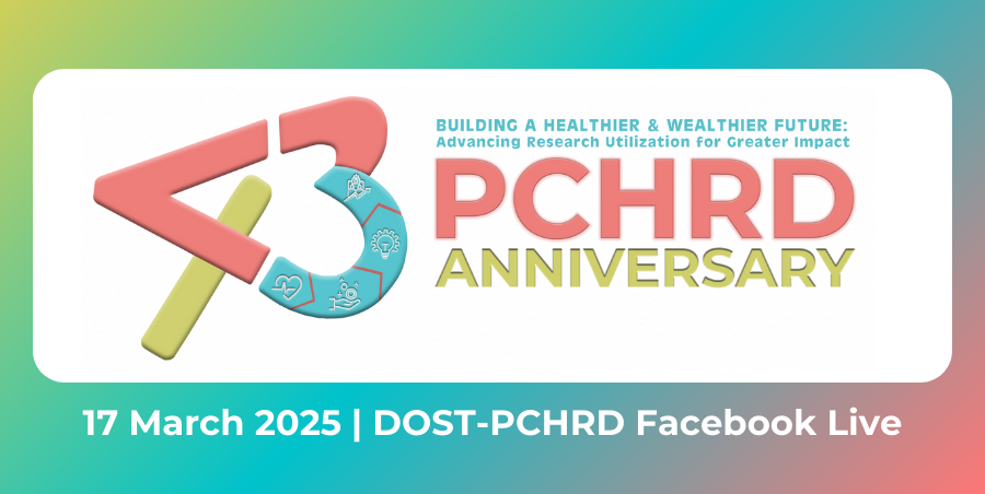 DOST-PCHRD @ 43: Advancing Research Utilization for a Healthier, Wealthier Future